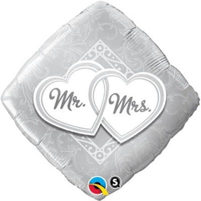 Mr. & Mrs.  - foil balloon