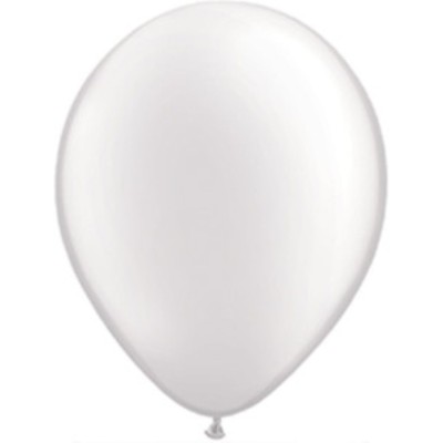 30 cm - metalik bela - balon