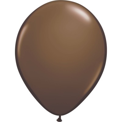 30 cm - temno rjava - balon