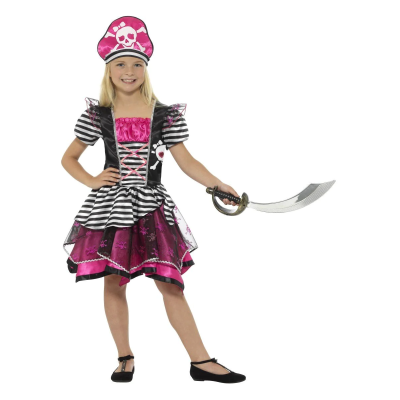 Roza piratka otroški kostum