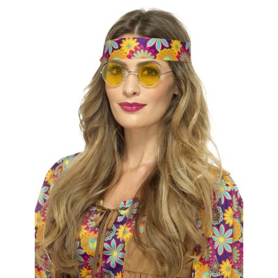 Hippy očala - rumena