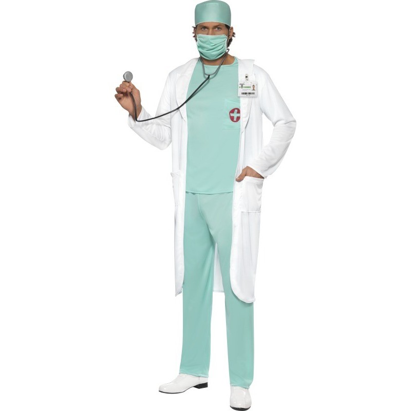 Zdravnik moški kostum