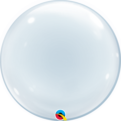 Clear Deco Bubble - 24"