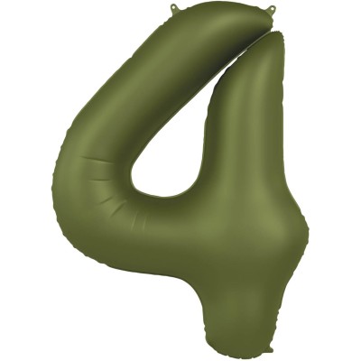 Številka 4 - 86cm - mat olivno zelena