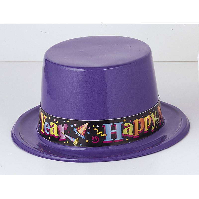 New Year plastičen  klobuk