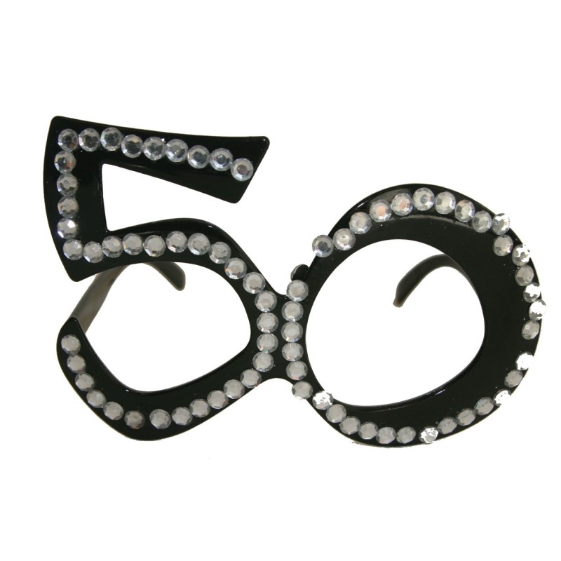 40 schwarz Brille