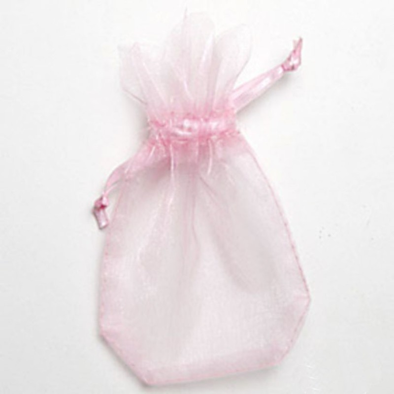 Organza pouches -Pink