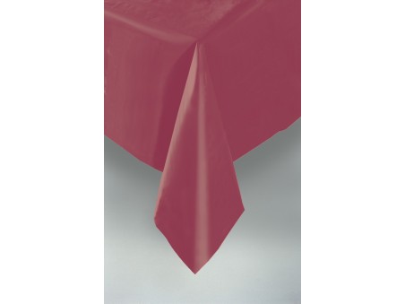 Plastik Tischdecke-Rot