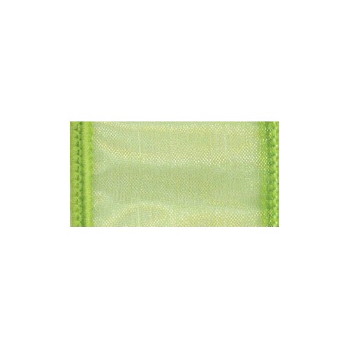 Wired chiffon-lime green 