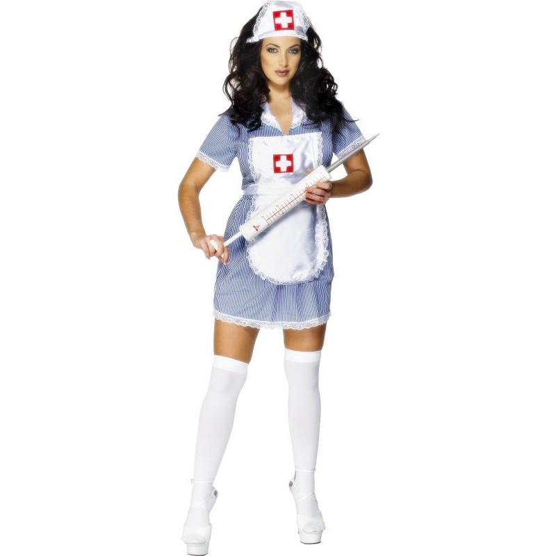 Knockout Krankenschwester Kostüm 