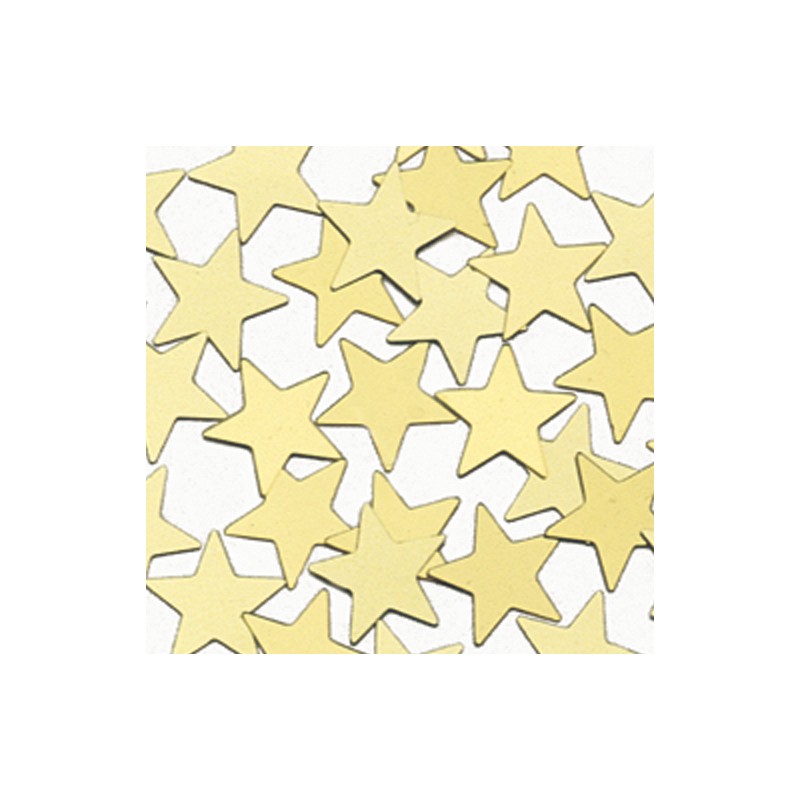 Konfetki - Gold Stars Large