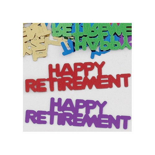 Confetti - Happy Retirement Ass.