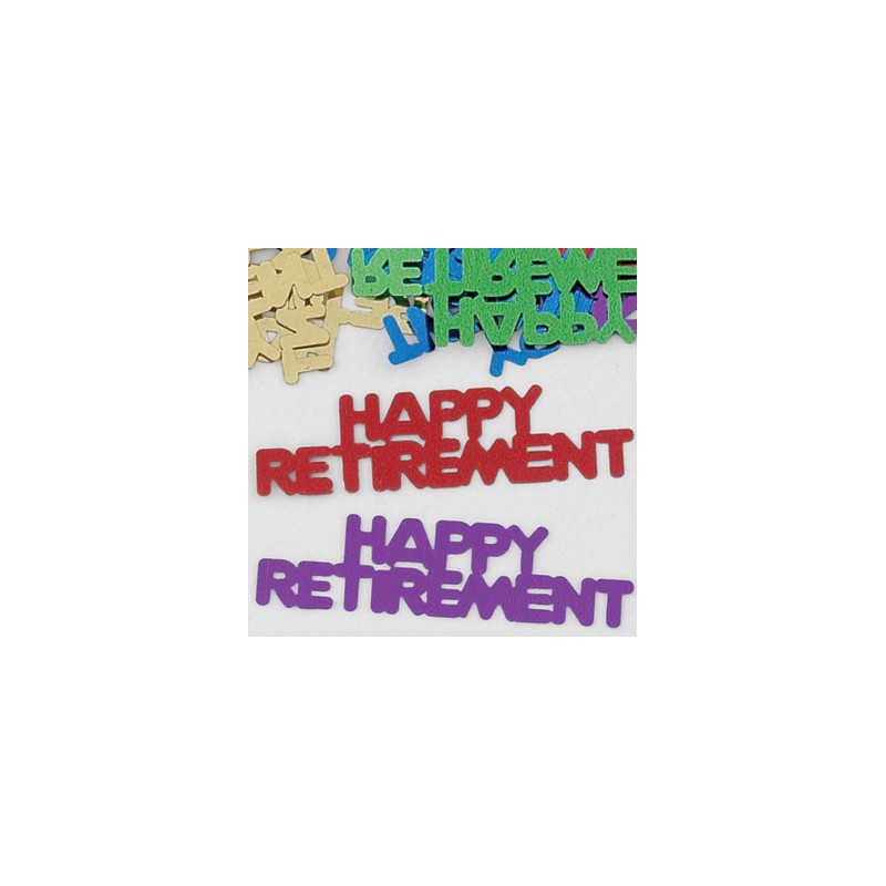 Confetti - Happy Retirement Ass.