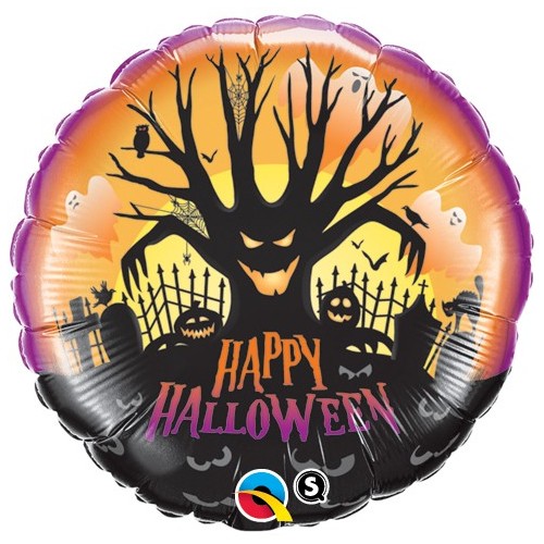 Balloon Halloween Spooky Tree
