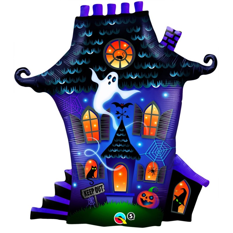 Balon Ghostly Haunted House 