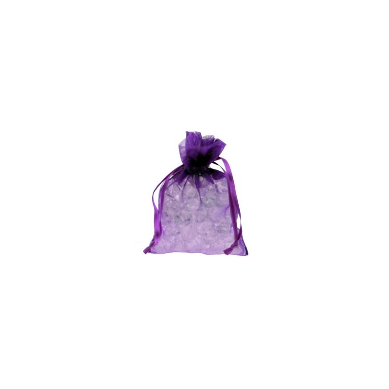 Organza- Beutel -violett