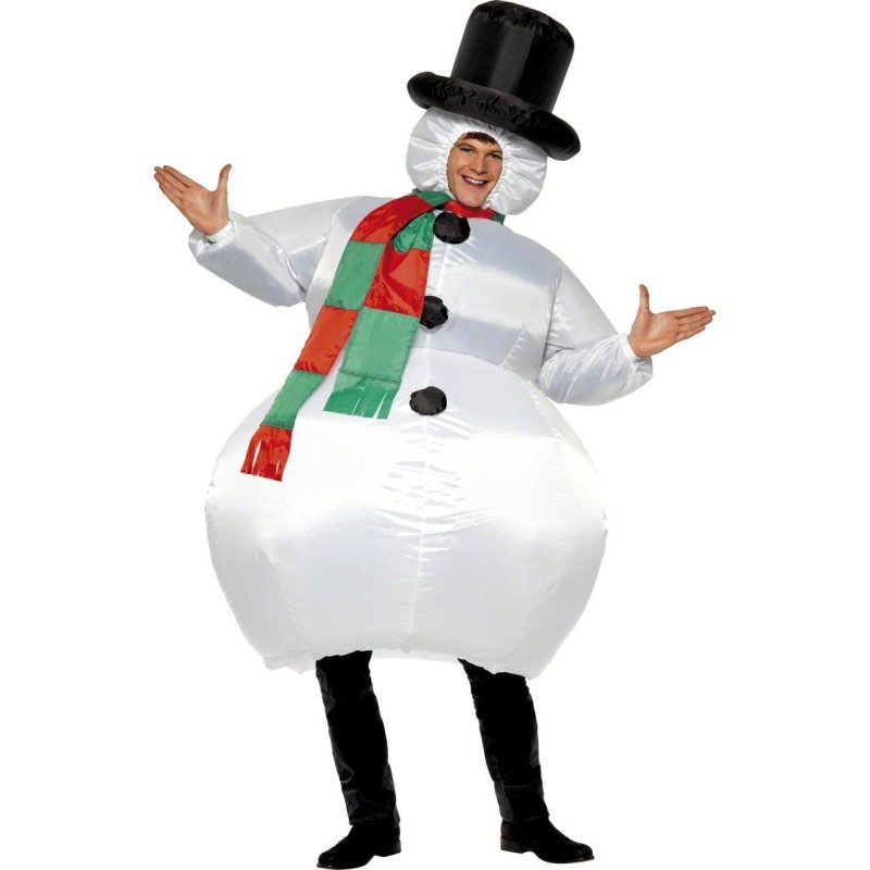MagicBalloons - Inflatable Snowman costume