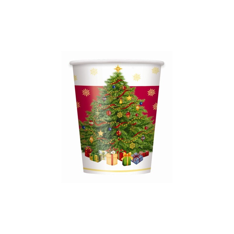 Cups Starry Christmas Tree