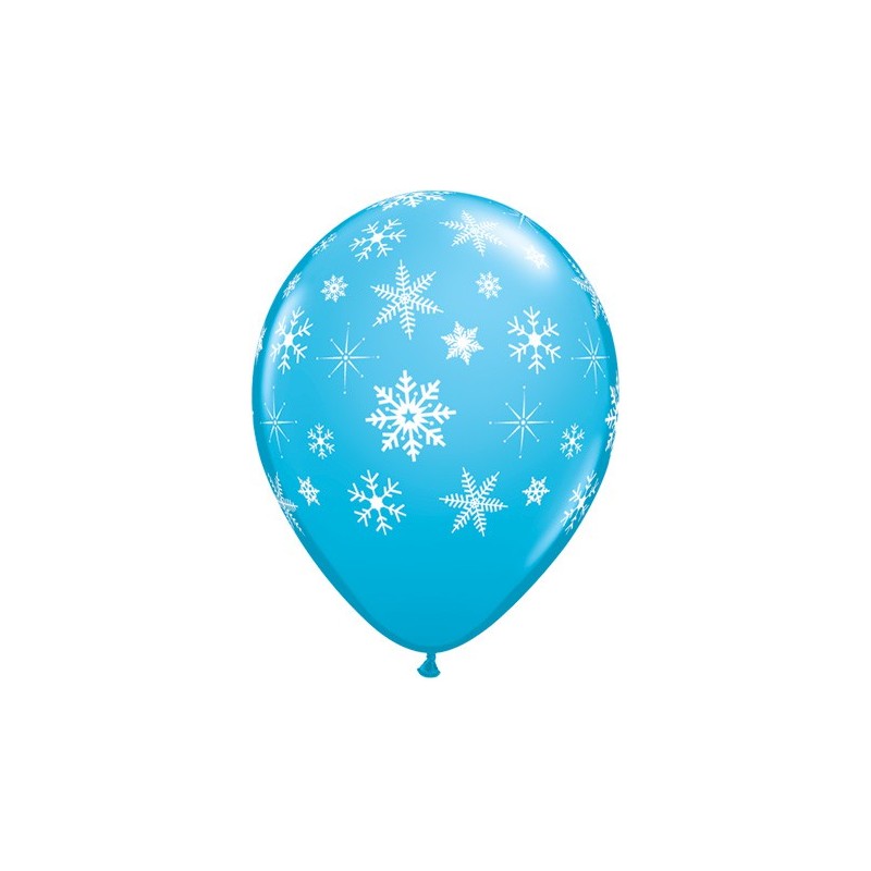 Blue  Snowflakes & Sparkles 