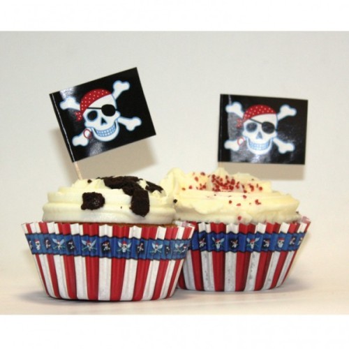 Pirate cupcake kit