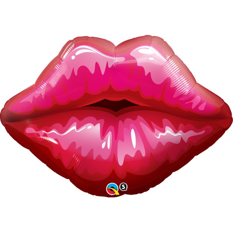 Big Red Kissey Lips
