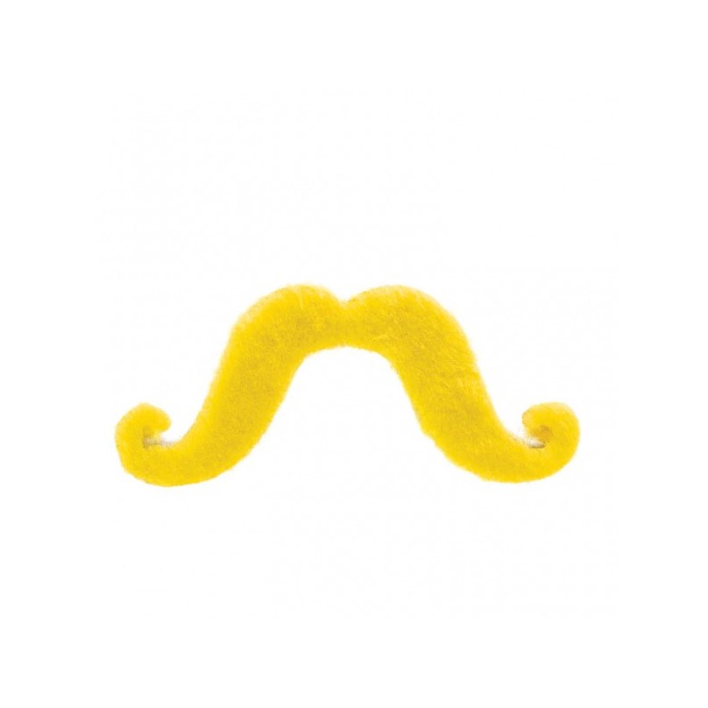 Yellow moustache