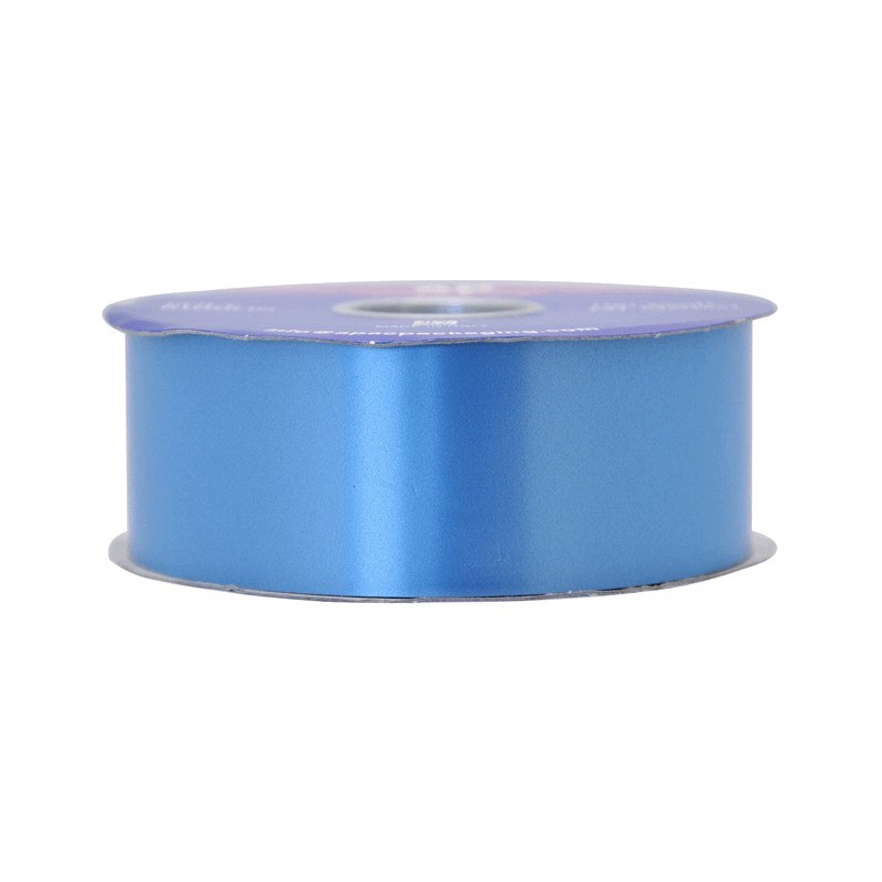 Azure blue poly ribbon