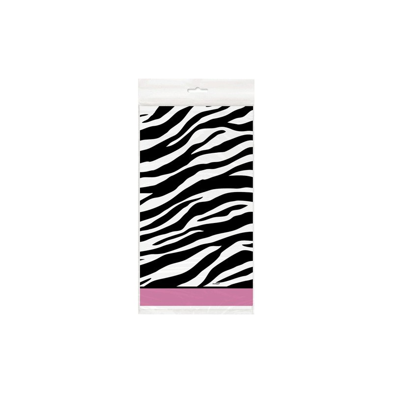 Zebra party tablecover