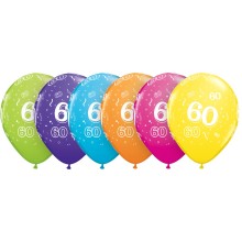 Printed balloons - number 60