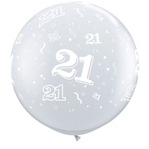 Diamond clear giant balloon - 21