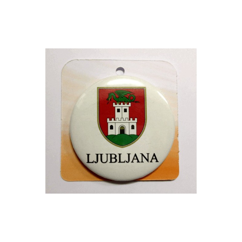Button badge - Ljubljana