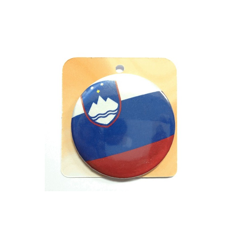 Button badge - Slovenija flag