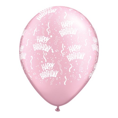 Birthday-A-Round - pearl pink