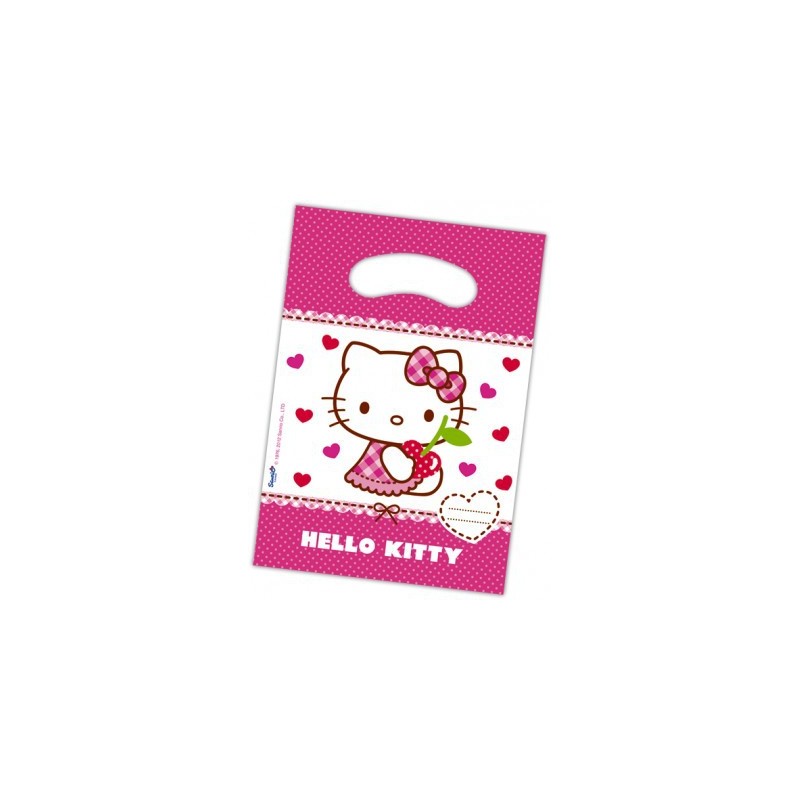 Hello Kitty hearts party bags