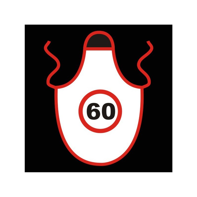 Speed limit apron 60