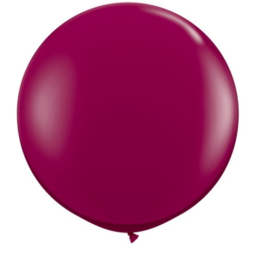 Balloon Sparkling Burgundy 90cm - 3'