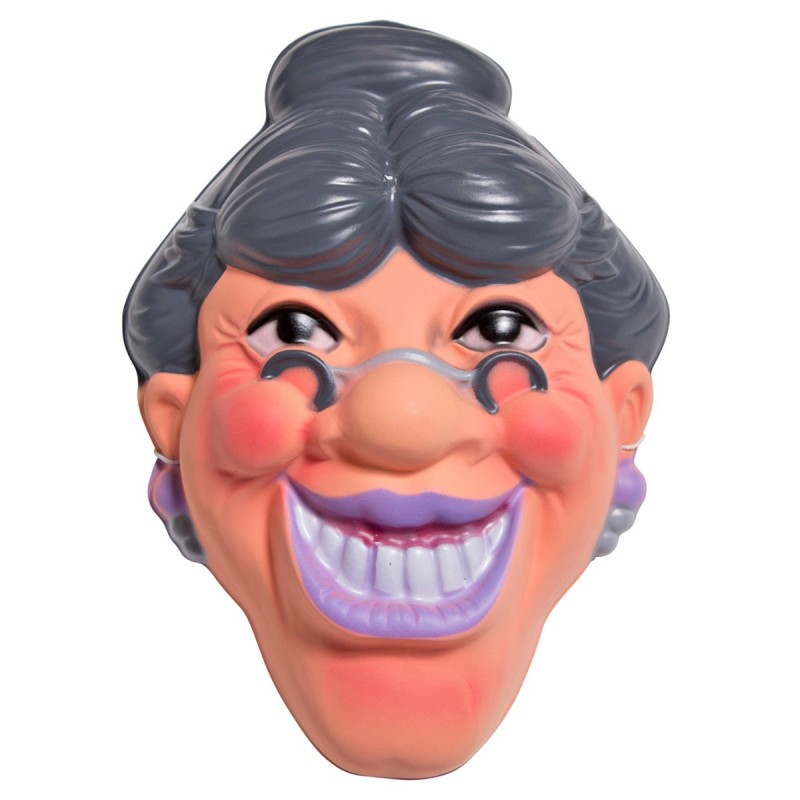 Alte Frau Maske 3D