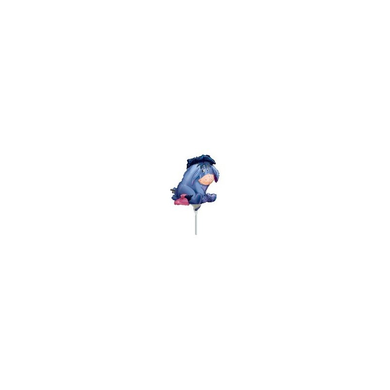 Eeyore - Folienballon auf einem Stäbchen
