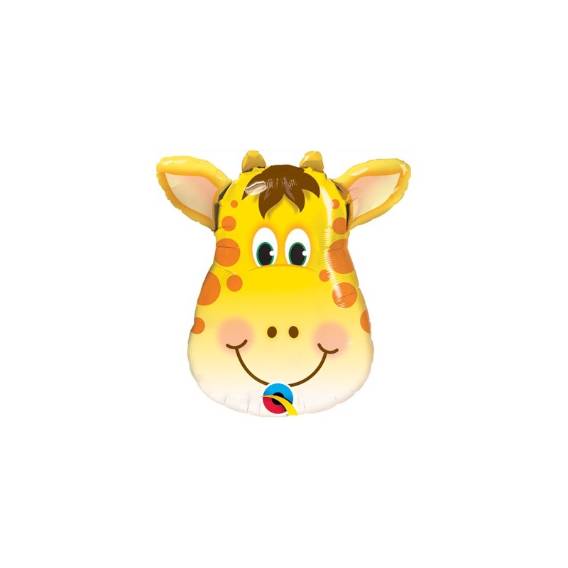 Giraffe - Folienballon auf einem Stäbchen