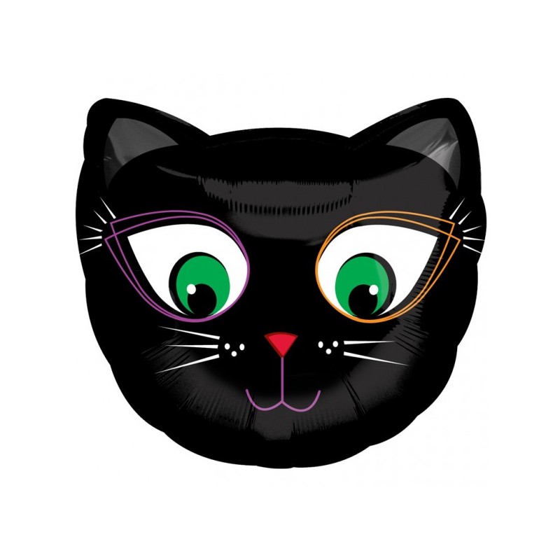 Črna mačka balon