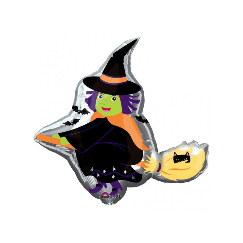 Witch Foilballoon 
