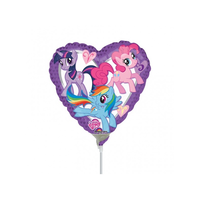 My Little Pony balloon on a stick