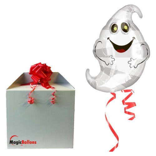 Happy Ghost - Folienballon in Paket