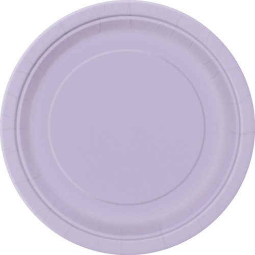 Plates 7" - Pretty Purple 8 pcs