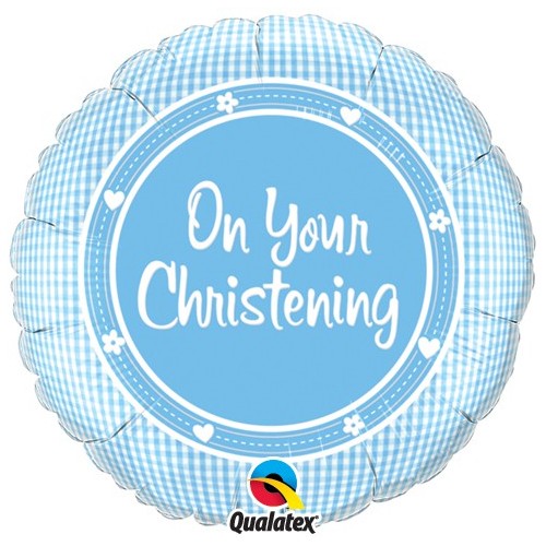 On Your Christening Boy folija balon