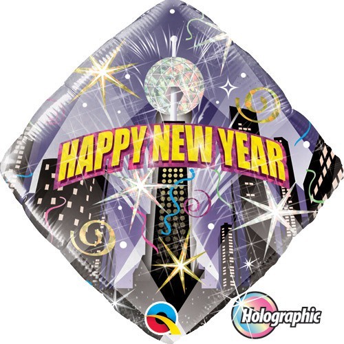 Novo leto Party Odštevanje folija balon