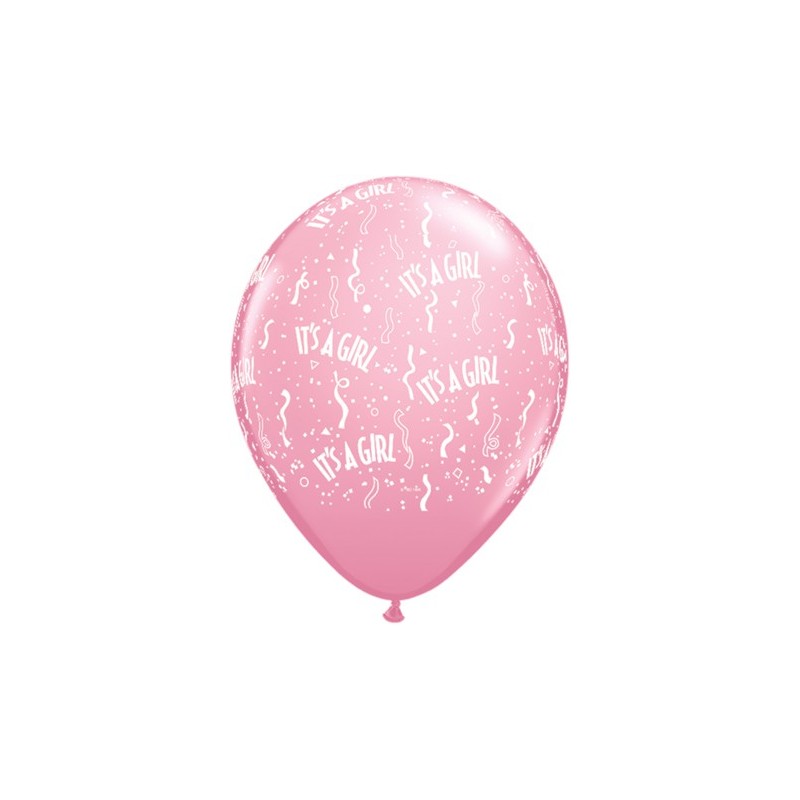 Ballon - It's a girl 12 cm